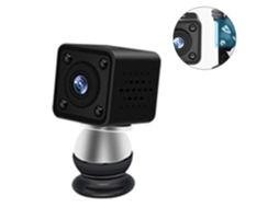 MEOIRUERY Câmera Wifi Mini 1080p Hd Sem Fio Portátil Para Segurança Residencial Babá Pet Office Garagem Visão Noturna Ir Ângulo 140° Detecção De Movimento