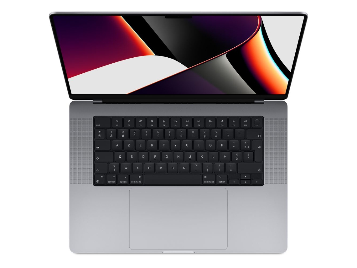 MacBook Pro 16'' M1 Max (CPU 10 / GPU 24) 32 GB 512 GB SSD 2021 Cinza Espanhol (Recondicionado com Marcas Mínimas)