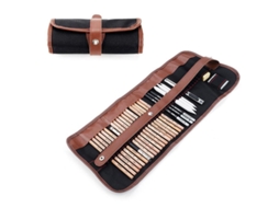 Conjunto de Canetas para Desenho e Esboço, de 29 Peças AQUAFORGE