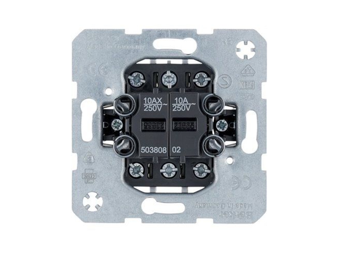 Berker | Botão Direito Interruptor Esquerdo 50380802 Hager