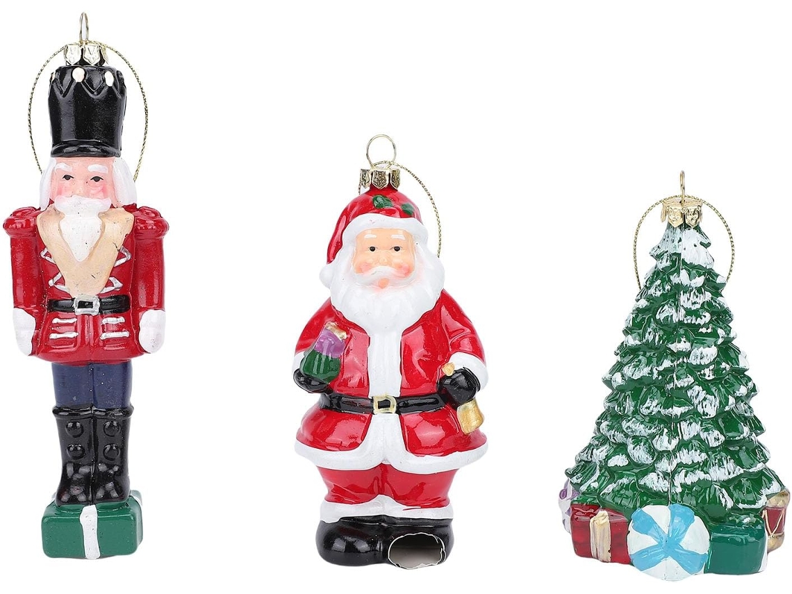 Enfeites De Natal Para Pendurar Na Árvore, Enfeites Decorativos Para As Festas, Decorações Fofas Com Gokoco