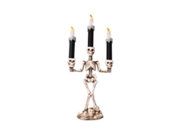 Lâmpada Elétrica Velas Crânio Halloween