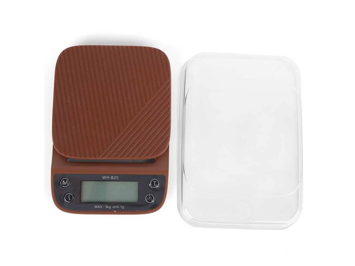 Balança de Cozinha Digital 3000g 0,1g com Função Timer - Utensílio Doméstico