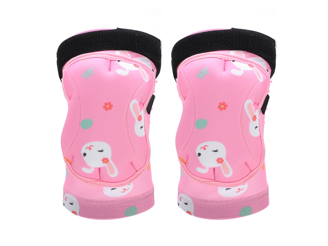 Rebe-rodilleras Para Niños Propro Suaves Eva Innovadoras Protección Para Patinaje Montar Deportes Al Aire Libre Rosa Xxs