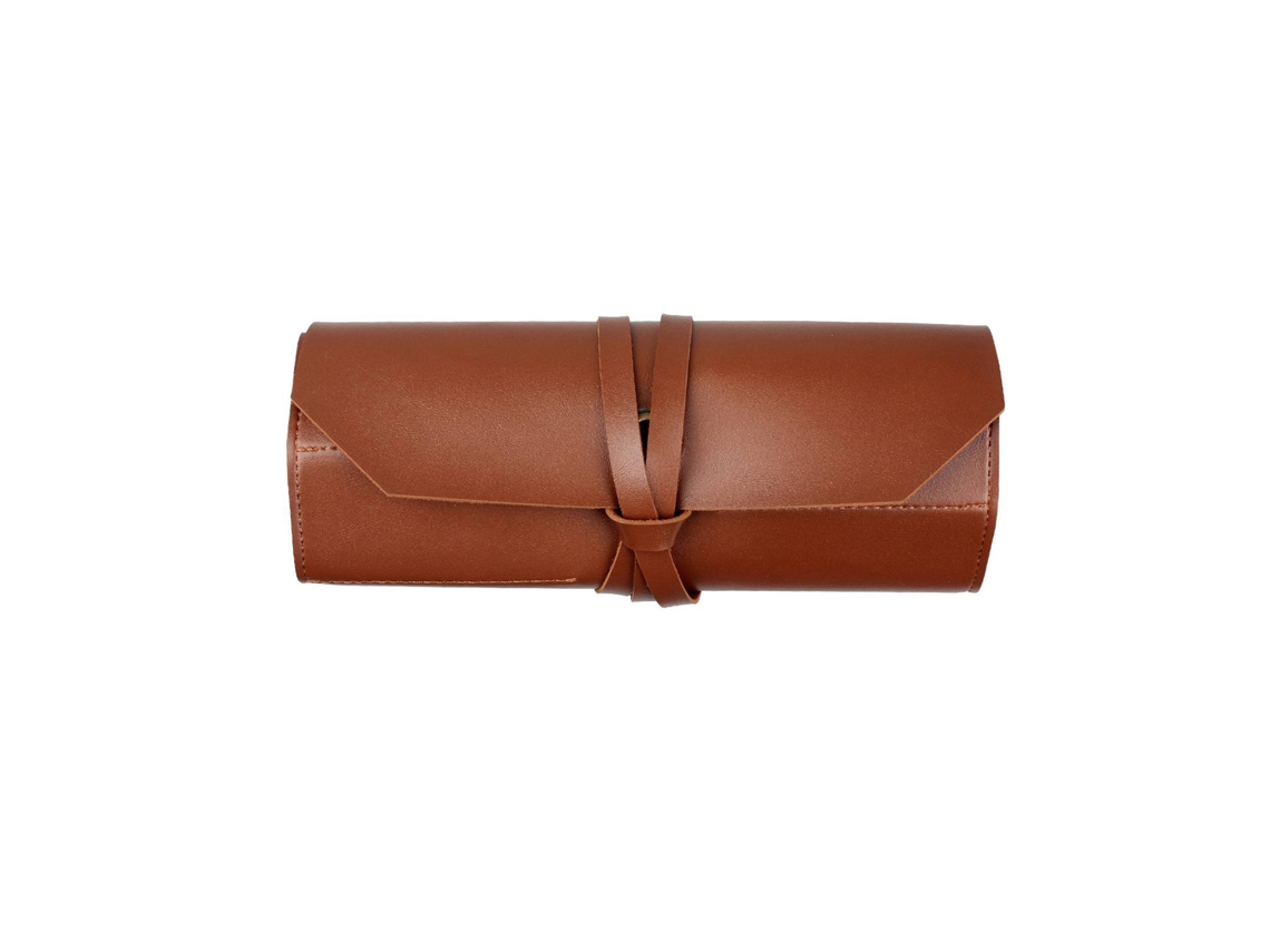 Bolsa dobrável e enrolável para ferramentas, ideal para reparos residenciais e automotivos. Organizador multifuncional em PVC.