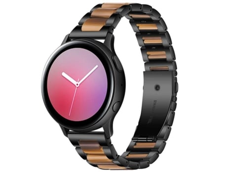 Bracelete Aço Inoxidável + Resina Quartzo para Garmin Legacy Hero First Avenger