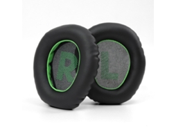Almofada para Auscultadores JBL Quantum Q100 de Orelhas de Espuma Macia Preto Verde XIAOMOYU