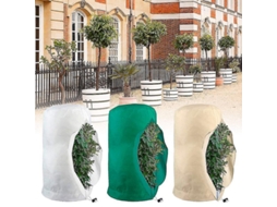 Sacos Anticongelantes Para Plantas, Tecido Anticongelante De Lã Vegetal Com Zíper E Cordão, Pano Anticongelante Reutilizável Verde Aquaforge