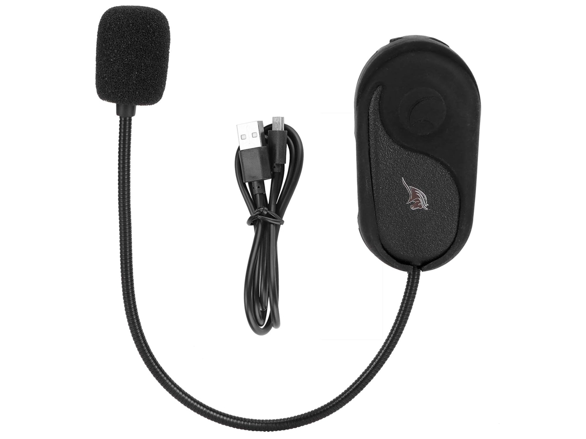 Kit Mains Libres Pour Casque — Couteurs Et Haut-parleur Moto Étanches 5.0 Longue Autonomie Ip5 Ideal Para