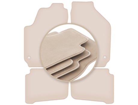 Tapetes Bege Premium Para: Seat Cordoba Ii Limousine 2002-2009