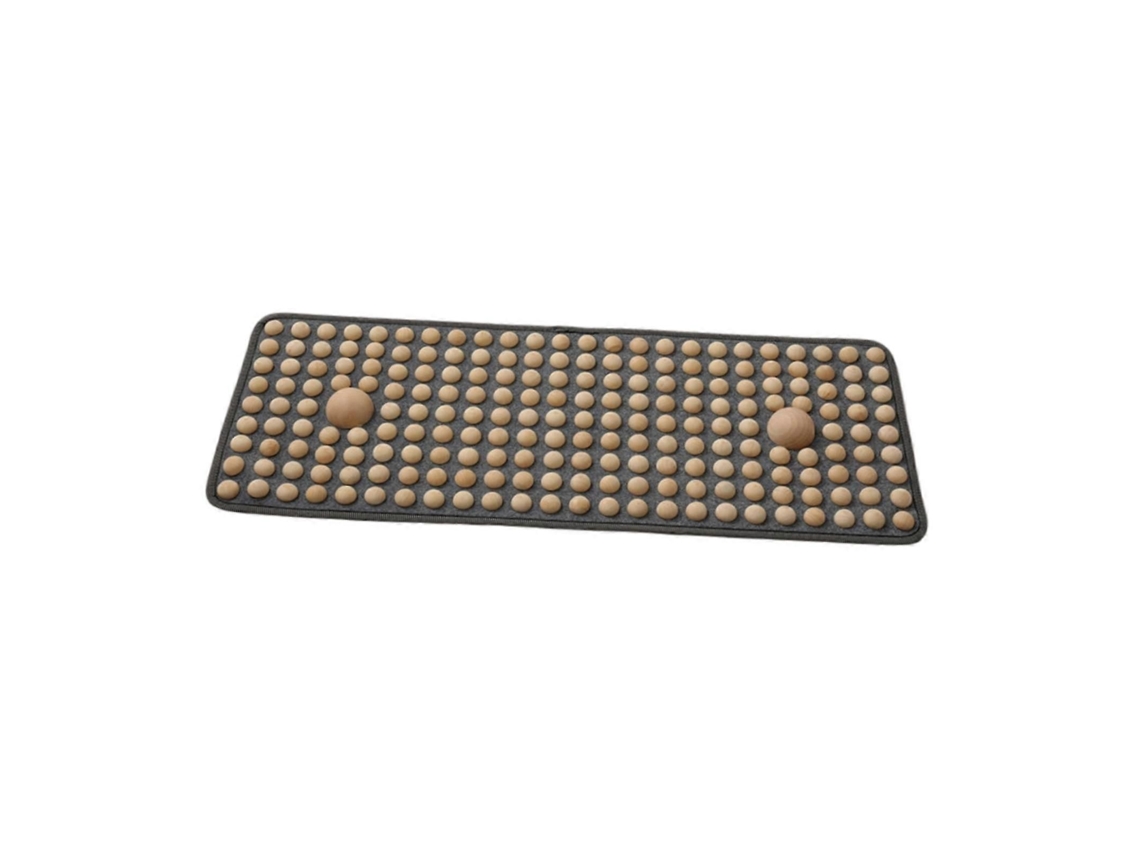 Tapete De Madeira Para Acupressão E Massagem Nos Pés. Ideal Para Presentear. Almofada De Madeira Para Acupressão E Massagem Nos Pés.