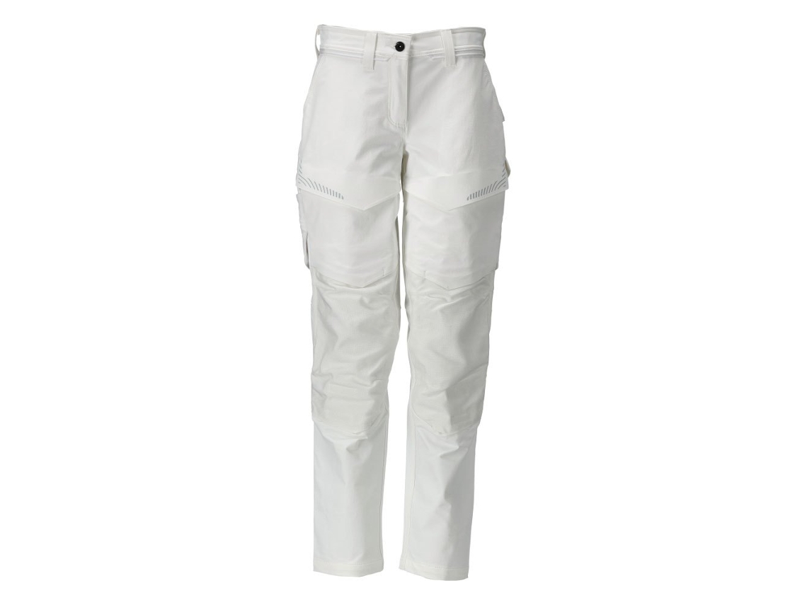 Calças Grandes Com Bolsos Para Joelheiras Customized 22378 Branco 38 / 32 MASCOT