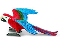 Figura de Brincar SAFARI. Arara-de-asa-verde