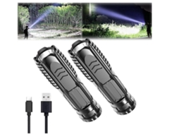 Lanterna Lanternas para Acampar Lanterna Recarregável Multifuncional Led Recarregável Lanterna Impermeável para Acampar Ao Ar Livre Cinza HALINUIA