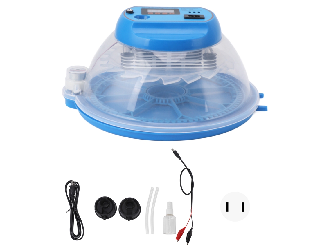 Incubadora de ovos Primerox com rotador automático e controle de temperatura.