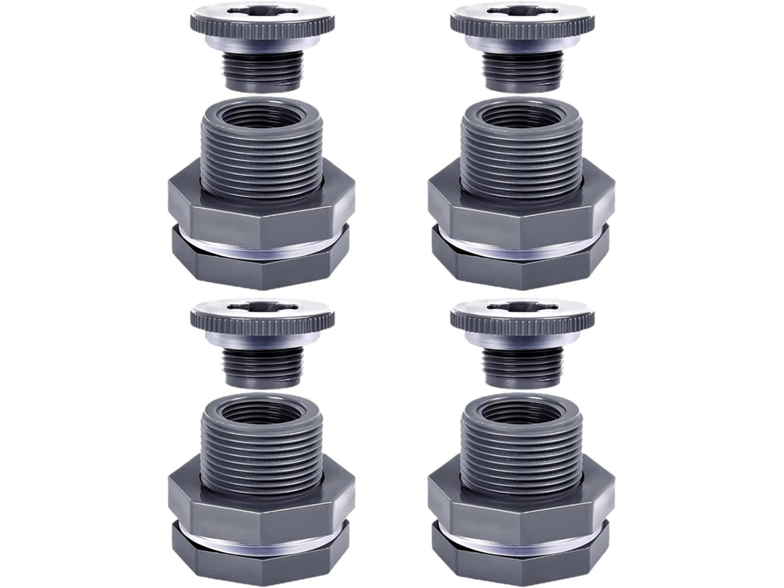 Adaptador De Mangueira Jardim 3/4 Polegada Para Lagoas Chuva, Pacote