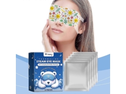 Máscara De Olhos A Vapor Com Extrato De Plantas, Ideal Para Olhos Secos, Olheiras E Inchaço. Aquecida Com Vapor, Perfeita Para Presentear Mulhere