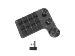 Mini Teclado Mecânico Para Jogos Com 12 Teclas Macro Personalizadas, Copiar E Colar. Everley891