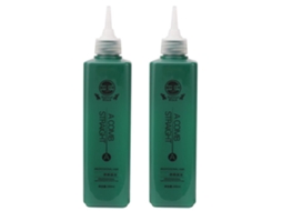 Creme Alisador De Cabelo Com Extratos Vegetais Reparo E Cuidado Lotion Ondas Frias 280ml X2