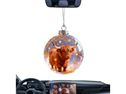 Bolas Decorativas De Natal Para Árvore, Bolas De Animais Para Decoração Natalina |
