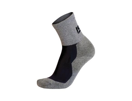 Calcetin Runner Corto Gris