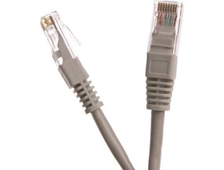 Cabo de Rede DIGITALBOX (RJ45 - 25 cm - Cinzento)
