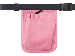 Uma bolsa ajustável para enfermeiras possui várias bolsas para organizar ferramentas, uma mochila de trabalho segura e resistente.