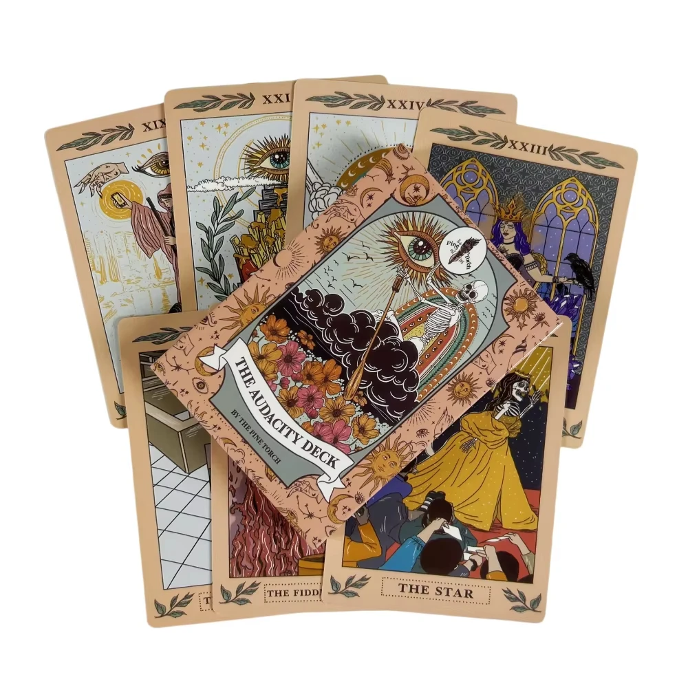 "bold Deck" - Um Conjunto De 37 Cartas De Tarot Em Inglês Para Adivinhação.