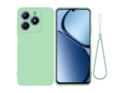 Capa De Silicone Líquido À Prova De Choque Para Celular Pure Color