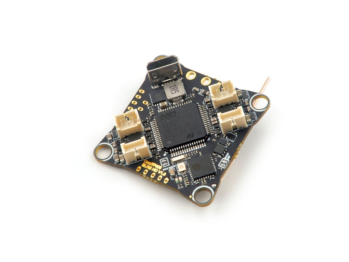 Controlador de Voo 25.5x25.5mm Happymodel Crazyf405hd Elrs Aio 1 2s F4 Esc Bl_s 4em1 12a Integrado Drone Fpv Mobula8 Digital Hd Whoop Toothpick MDUG