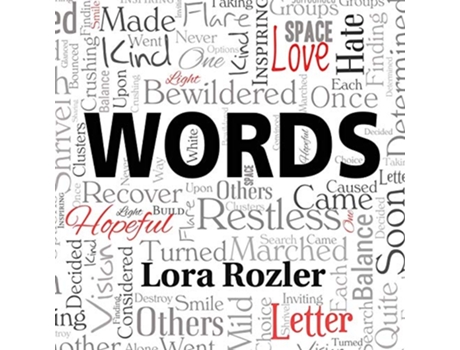 Livro WORDS de Lora Rozler (Inglês)