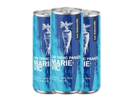 Gin LES SUBVERSIFS Gin Tonic Marie VIC Garrafa Terço (0.35 L - 3 Unidades)