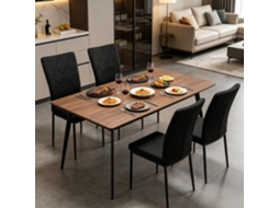 Conjunto De 4 Cadeiras Para Escritório E Sala De Jantar, Assentos Elegantes Para Espera