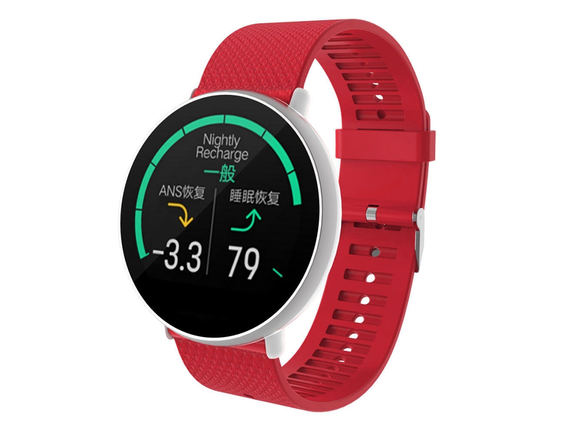 Pulseira de Relógio EOOCOO de silicone compatível com Polar Ignite, vermelha