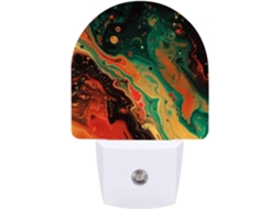 Luz Noturna Led Com Sensor, Luz Noturna Branca Quente Suave Banheiro, Quarto, Cozinha, Semicírculo