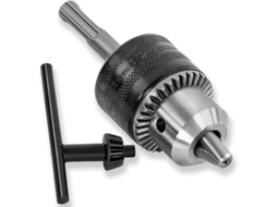 Mandril Rápido 1,5-13 Mm 1/2-20 Unf Com Adaptador Sds-plus E Chave De Mandril