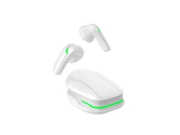 Auriculares Bluetooth True Wireless Y68 Enc Binaural Baixa Latência Cancelamento de Ruído para Jogos Branco