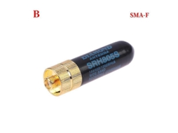 Antena De Banda Dupla Sma M/sma F Uhfvhf Srh805s Walkie Talkie Para Baofeng/yaesu Brilvibera