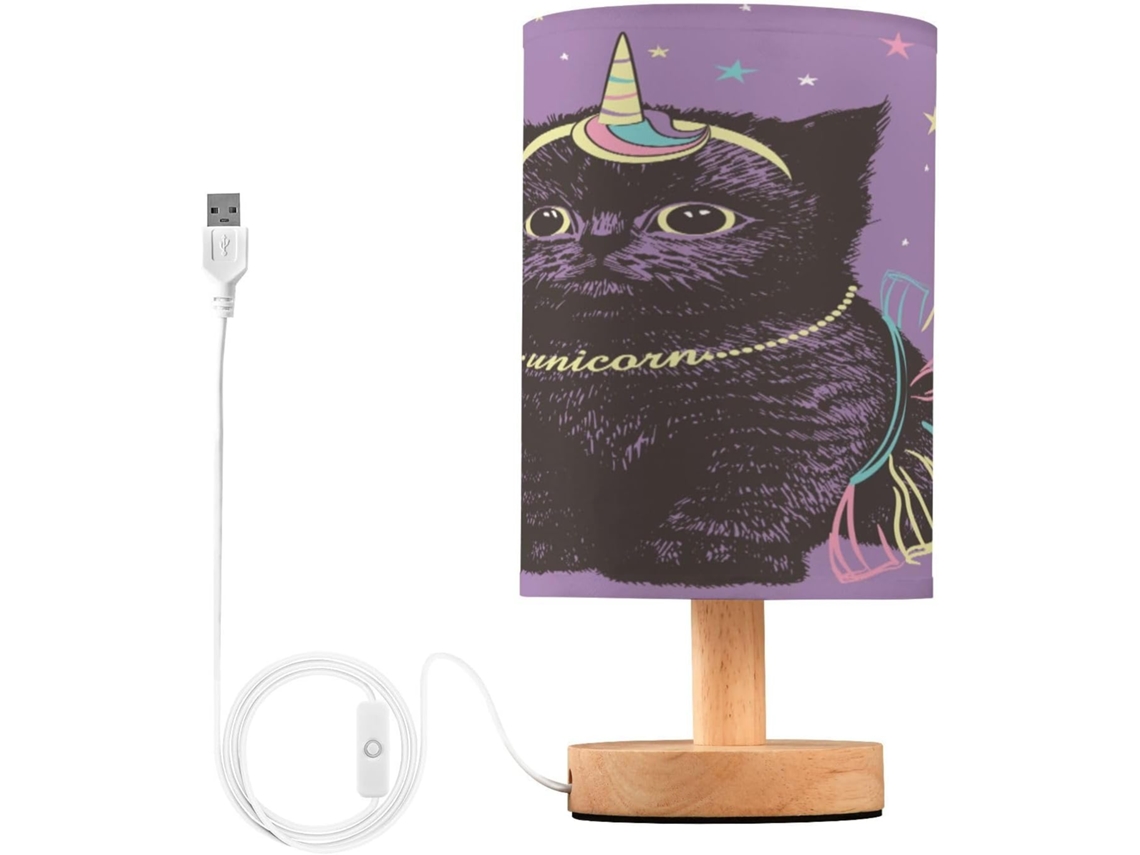 Luminária De Cabeceira Led Mnsruu Com Portas Carregamento Usb, Cúpula Em Tecido De Linho Para Quarto, Sala De Estar E