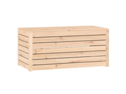 Caixa de Jardim Madeira de Pinho Maciça MAISON EXCLUSIVE (101x50,5x46,5 cm)