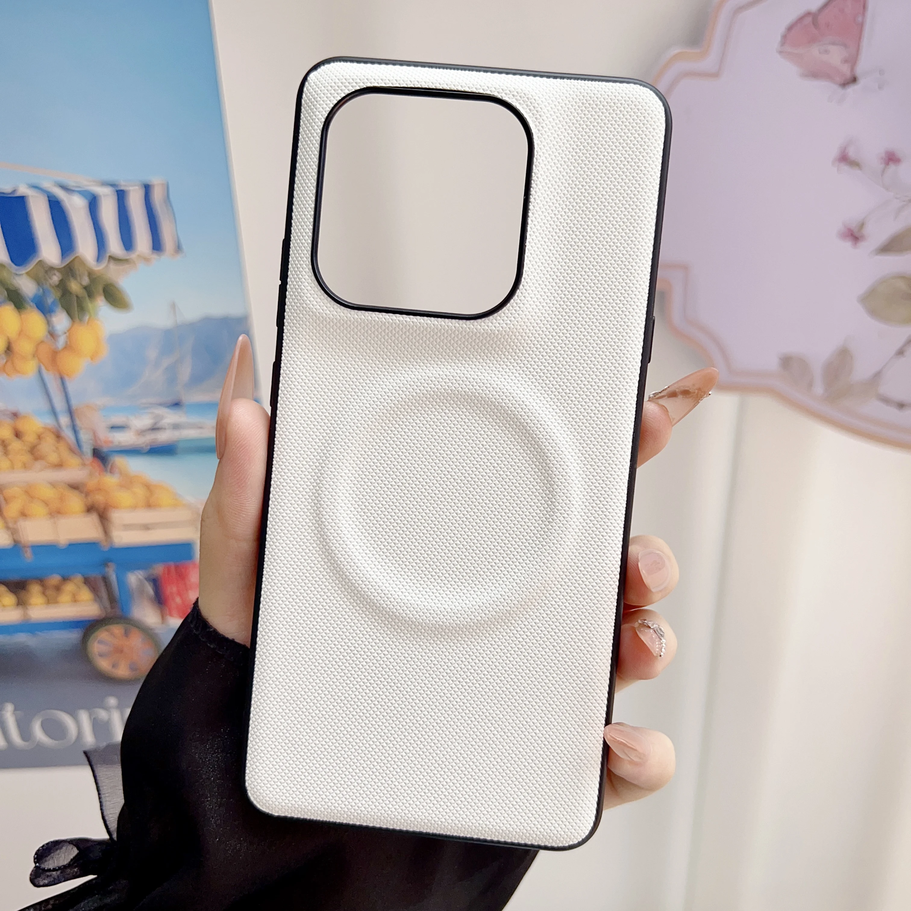 Capa Para Celular (branca, Motorola Edge 70 Ultra) Com Compartimento Magnético Para Cartão, Compatível Com Iphone, Capa Protetora À Prova De Quedas.