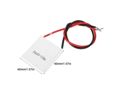 Laxiscreed Placa De Refrigeração Termoelétrica 40x40mm 12v Para Gestão De Temperatura