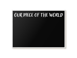 Magnetic Board For Wall Our Piece Of The World For The Bedroom Espelharte (100x70 Cm)