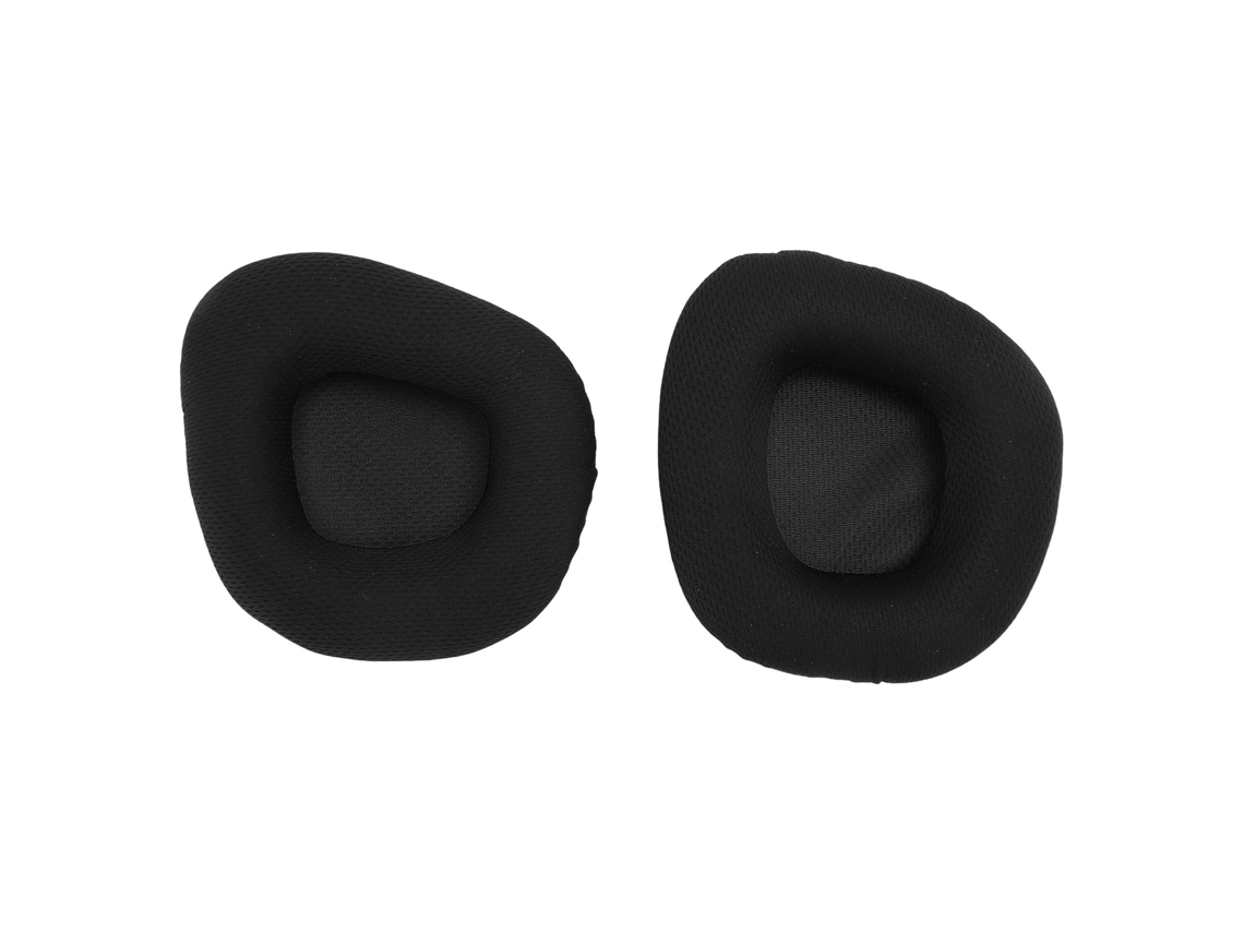 2pcs Almofadas Substitutivas para Orelhas Protein Leather para Corsair Void Wireless/usb/pro Usb Preto