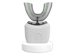 Escova De Dentes Elétrica Automática Em Formato De U Para Adultos, À Prova D'água, Com Cerdas De Silicone Macias E Suaves, Para Homens E Mulheres.