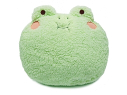 2026-almohada De Peluche De Rana Linjou, Adorable Almohada Cojín De Rana Peluche Para Niños (42cm)