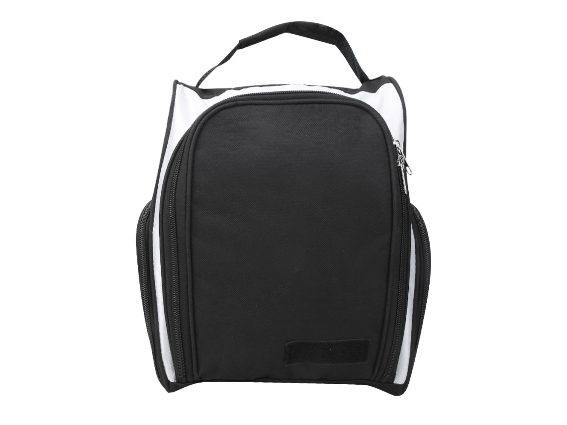 Bolsa Portátil Impermeável Para Sapatos De Golfe Em Nylon Com Alça.
