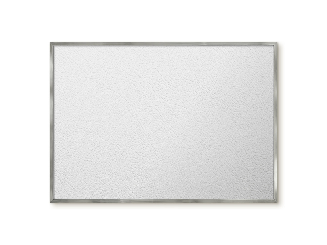 Magnetic Glass Board Brown Wood For The Hall Espelharte (100x70 Cm)