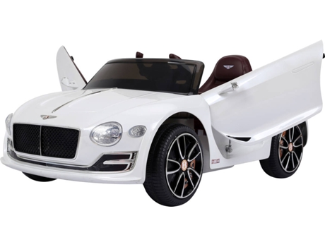 HomCom Carro elétrico para crianças de a partir de 3 anos Bentley com controle remoto MP3