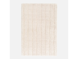 Tapete Interior Padrão Linear Creme